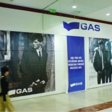 zaslepení prodejny GAS Praha